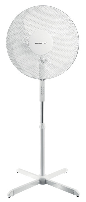 Golvfläkt Ø40 cm Vit Emerio